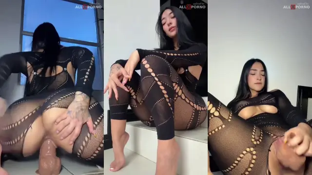 Soy Mafe montando un dildo grueso – Allxporno.com