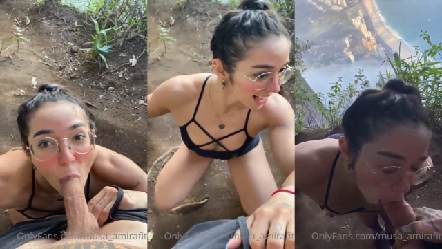 Amira Daher Sucking Dick in the Mountains – Allxporno.com
