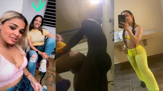 Katheryn Rodriguez Singando con un Haitiano – Allxporno.com