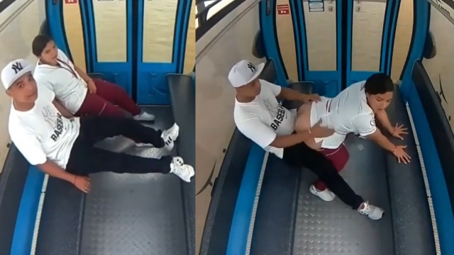 Pareja Follando en Cabina de la Aerovia en Guayaquil – Allxporno.com